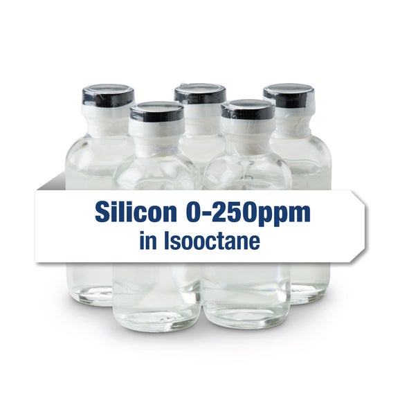 Calibration; Si in Isooctane, 0-250 ppm (50 mL) - Set of 6